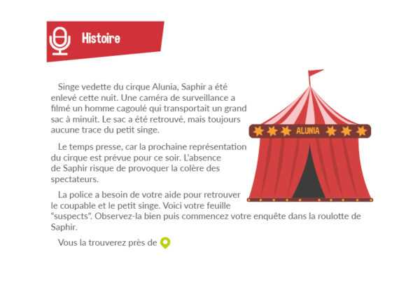 Enquête Policière au Cirque : Jeu d'Anniversaire à Imprimer (8+ ans) – Image 2