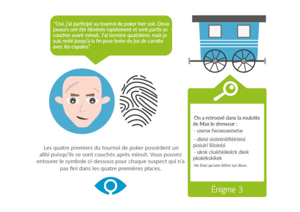Enquête Policière au Cirque : Jeu d'Anniversaire à Imprimer (8+ ans) – Image 3