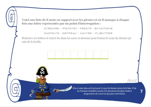 Chasse au trésor Les Sept Pirates - 8 ans et + – Image 4